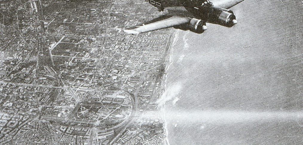 caza italiano bombardeo barcelona