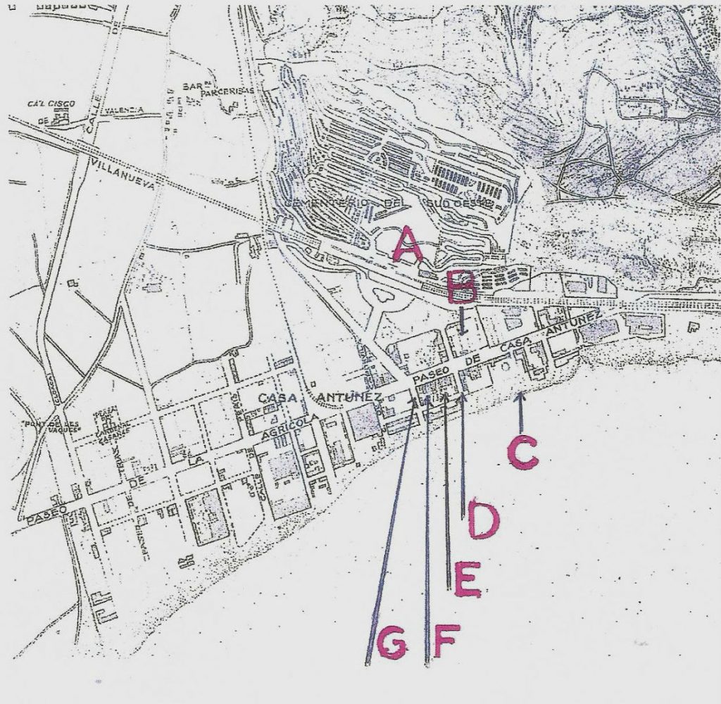 mapa casa antúnez barcelona