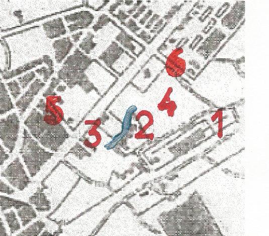 plano descripcion fabrica de colorantes y explosivos de barcelona